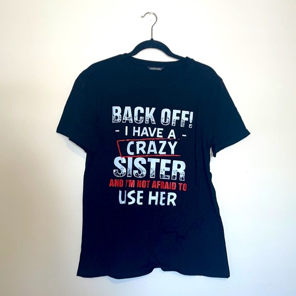 LILICLOTH Other - Lilicloth Short Sleeve T-Shirt Funny Sister Jokes